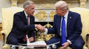 Trump Calls US-Canada Trade a ‘Natural Conflict’ at White House