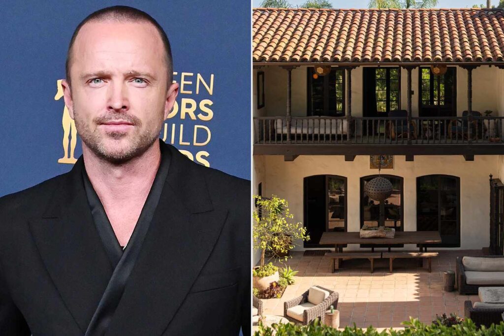 Aaron Paul is loving his new ‘European lifestyle’