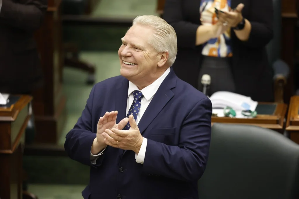 Doug Ford Brings Anti-Tariff