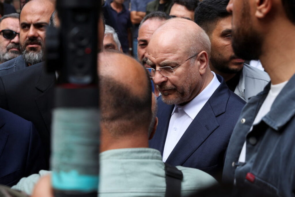 Iran’s Qalibaf Floated as Possible US Contact in War Talks