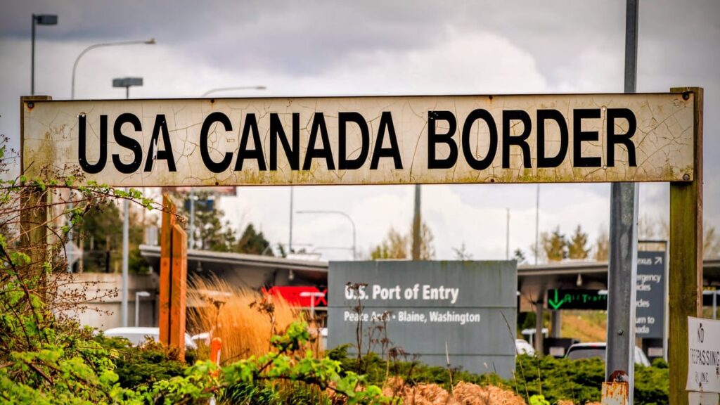 U.S.-Canada Border Towns Feel Drop in Canadian Visitors