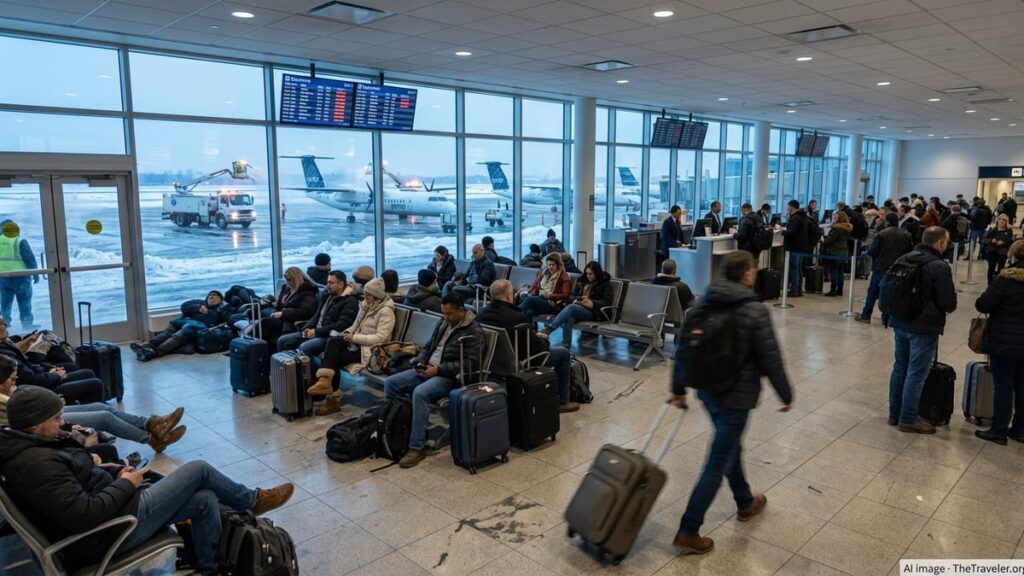 Billy Bishop Airport Faces Delays and Flight Cancellations