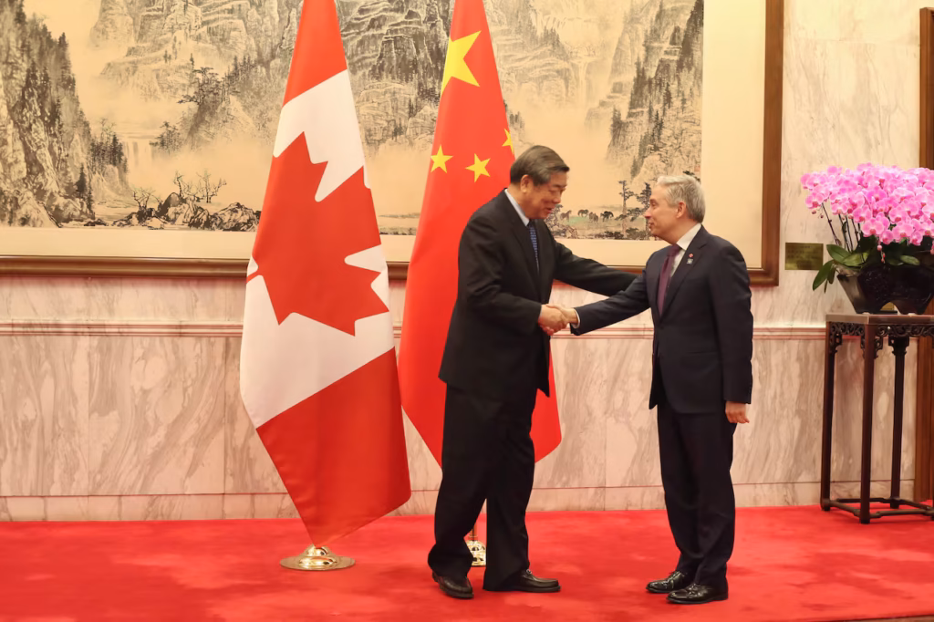 Canada, China Discuss Supply Chains and Pork Tariffs