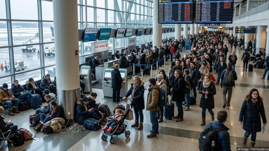 Canada Travel Chaos Hits Major Cities Amid Flight Disruptions
