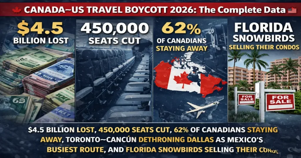 Canada’s U.S. travel boycott sparks surprising traveler trend