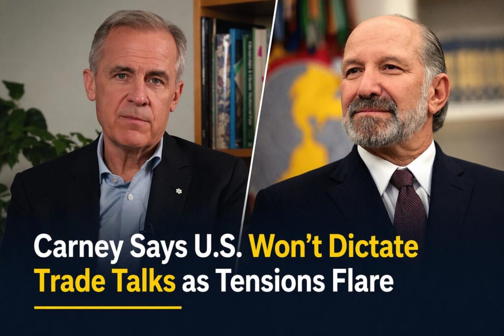 Carney Acknowledges Canada–US Trade Irritants