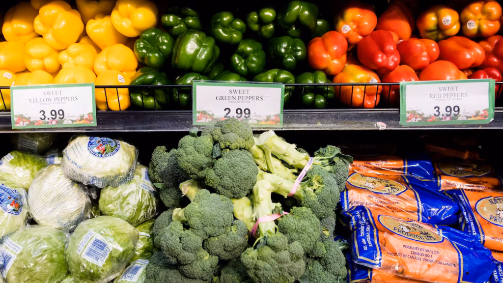 Fresh vegetable prices rise 7.8% in Canada report