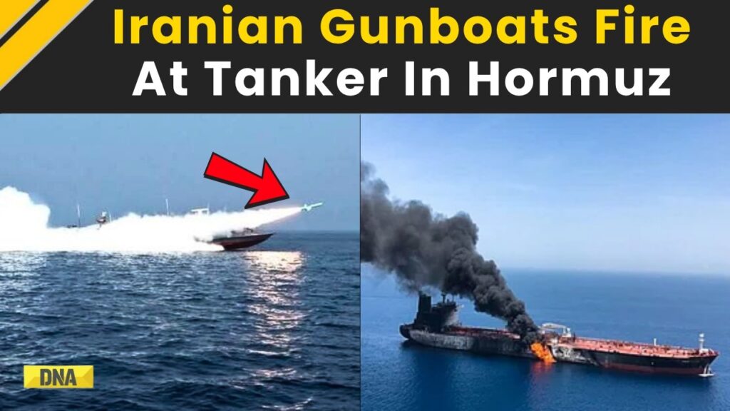 Iran Gunboats Fire on Tanker in Strait of Hormuz