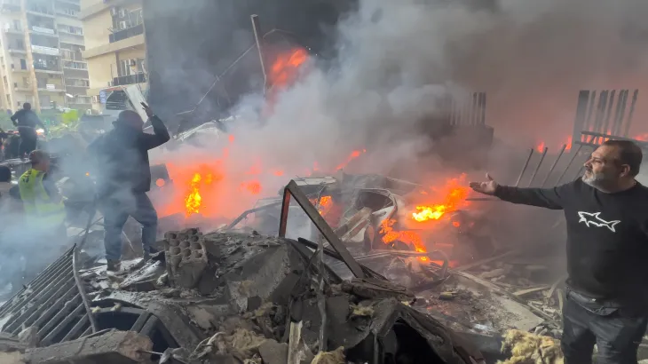 Israel Strikes Beirut, Over 100 Dead in Major Attack