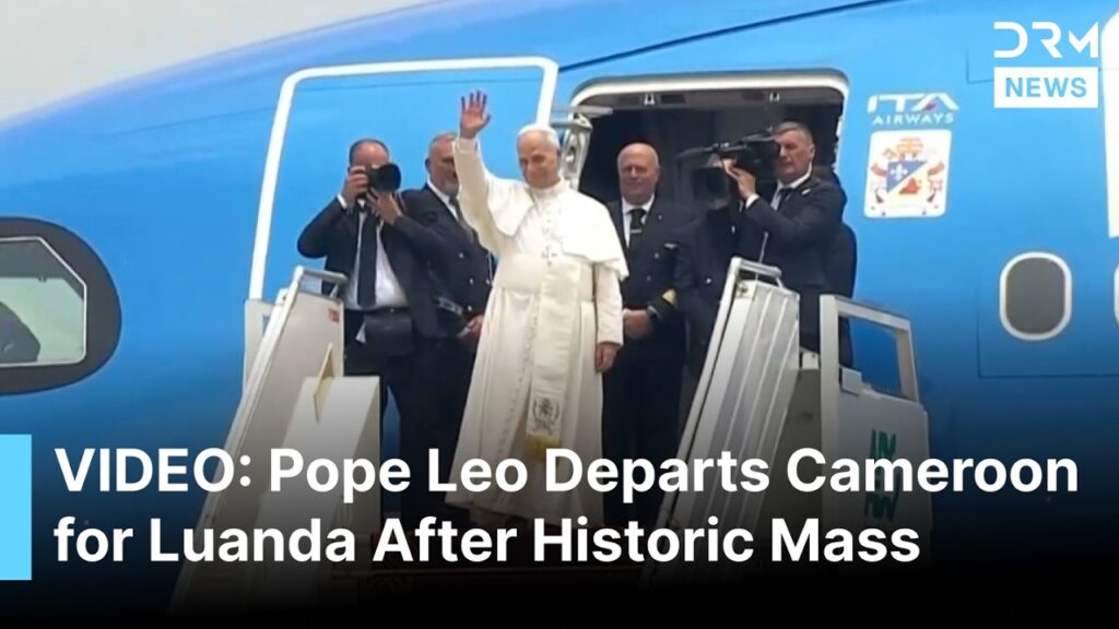Pope Ends Cameroon Visit With Mass, Heads to Angola