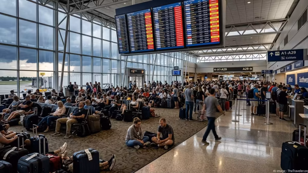 US Travelers Face Major Flight Delays in Orlando Hub
