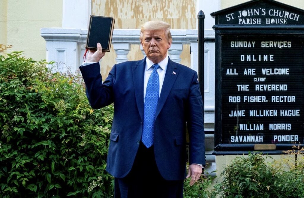 Why Trump Bible passage reading sparks debate
