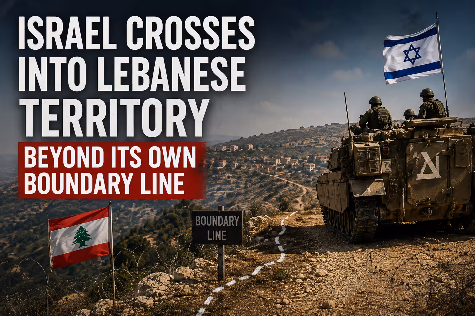 Israel Pushes Past the Yellow Line in Lebanon