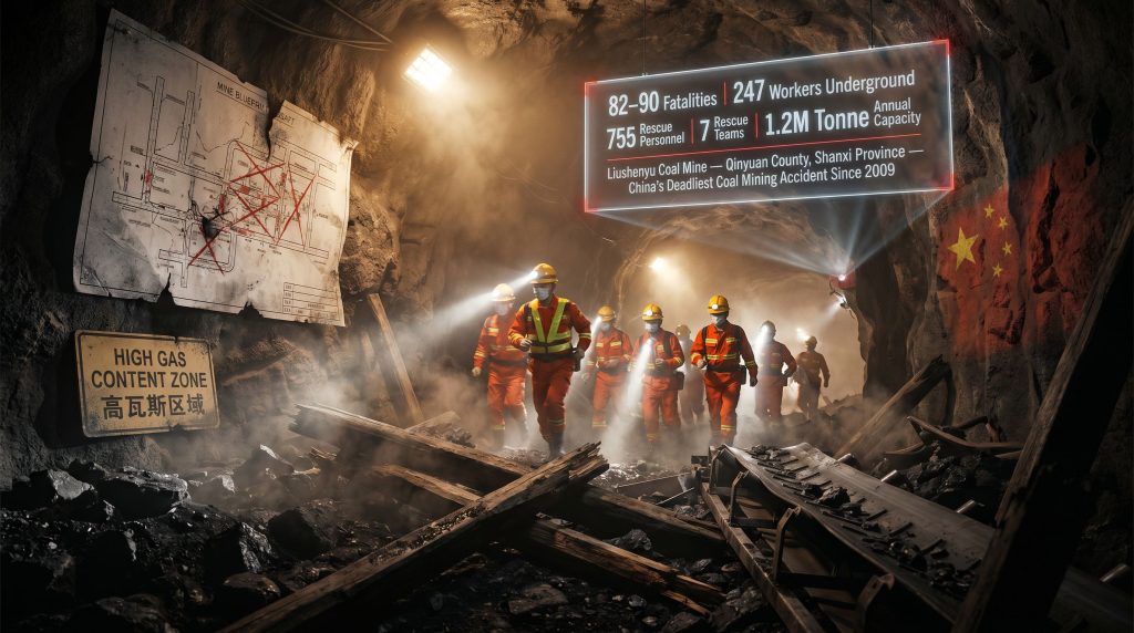 China Coal Mine Blast Probe Targets Safety Failures