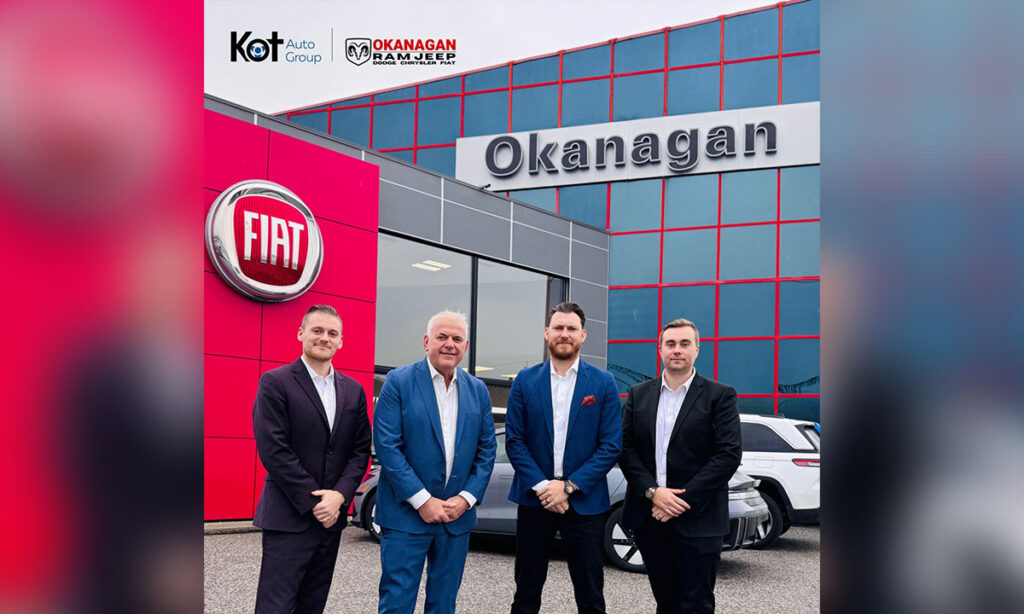 Kot Auto Group-Kot Auto Group Acquires Okanagan Dodge- Strengthe