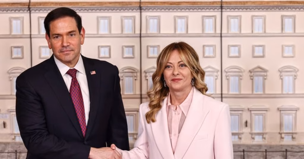 Rubio-Meloni Talks Aim to Defuse Iran War Tensions