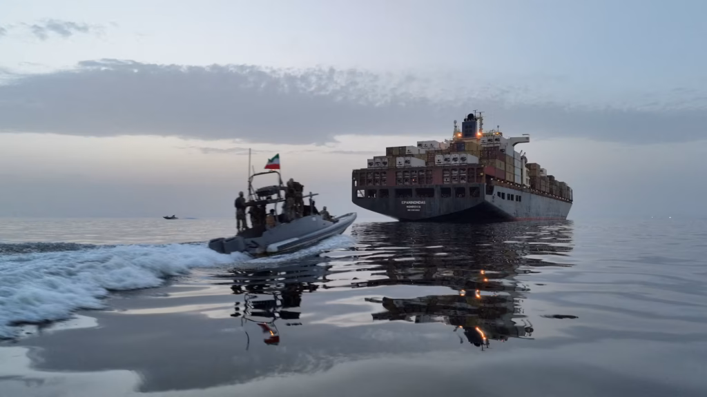Ships Seized and Attacked Near Strait of Hormuz
