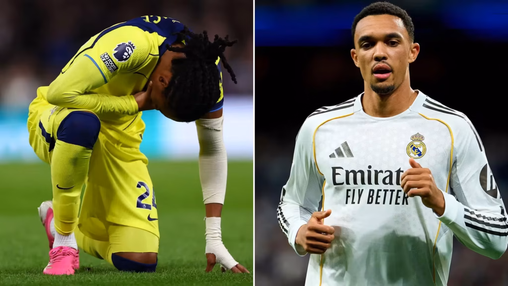 Trent Alexander-Arnold out of England World Cup squad, Djed Spence in