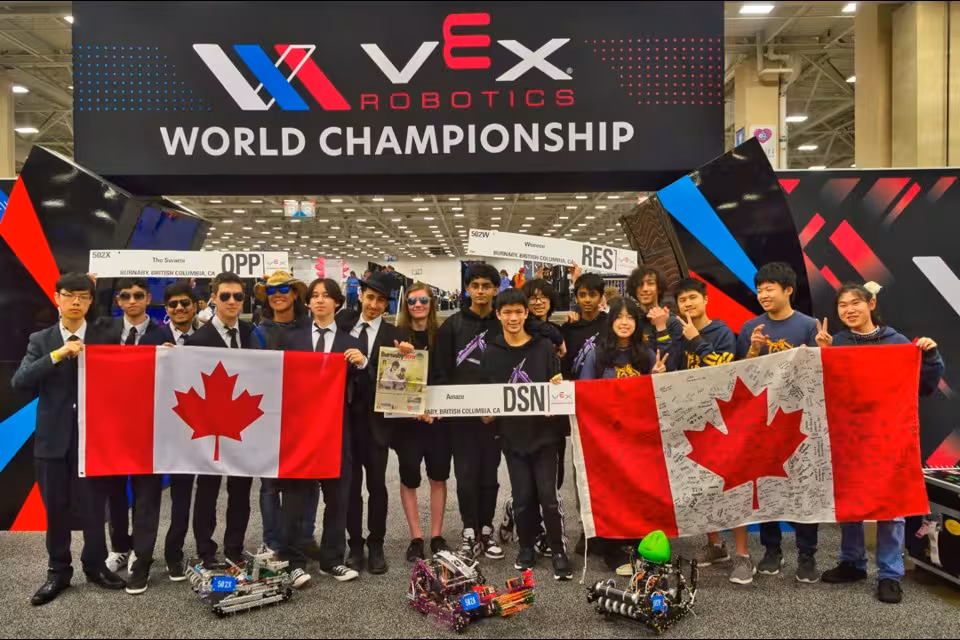 West Vancouver Students Win Global Robotics Title