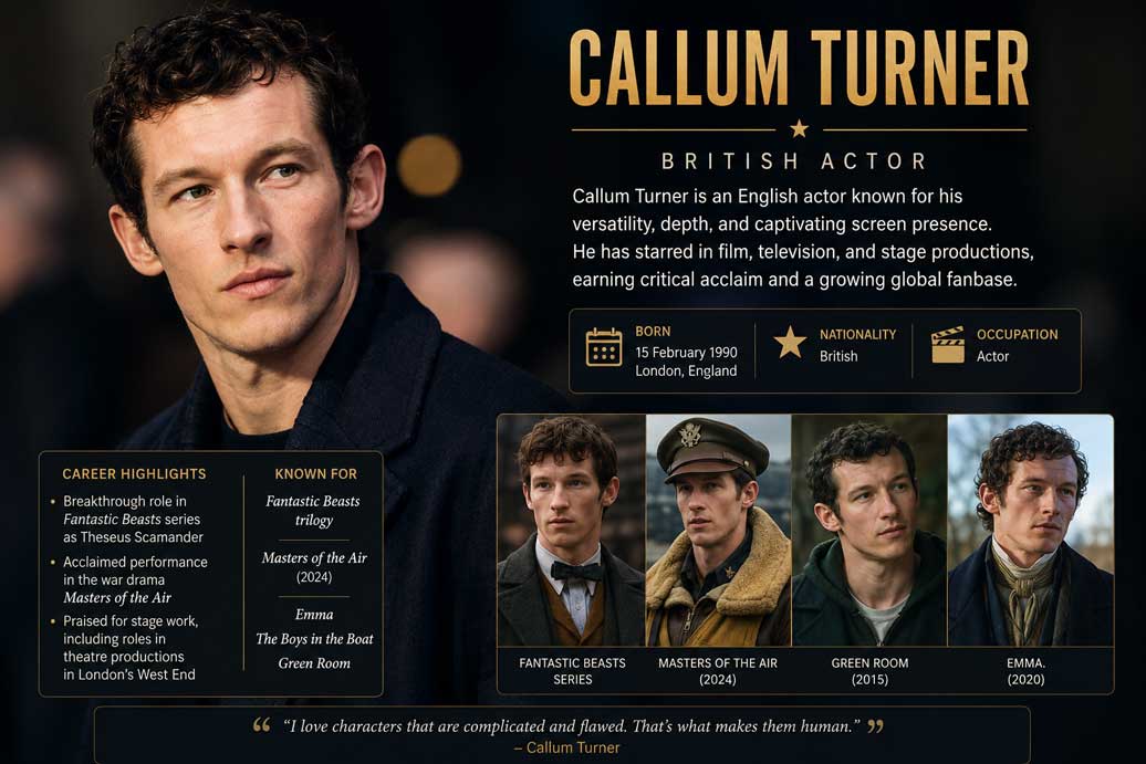 Who Is Callum Turner? Dua Lipa’s Husband & Rising Star
